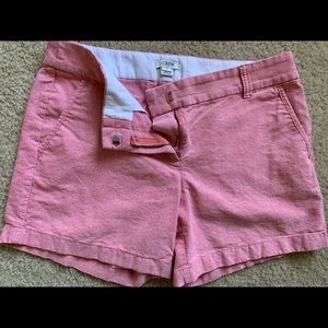 Jcrew Women’s Shorts: Size 6, Salmon/Pink